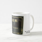 Taipeh-Badezimmerzeichen $12,95 Kaffeetasse (VorderseiteRechts)
