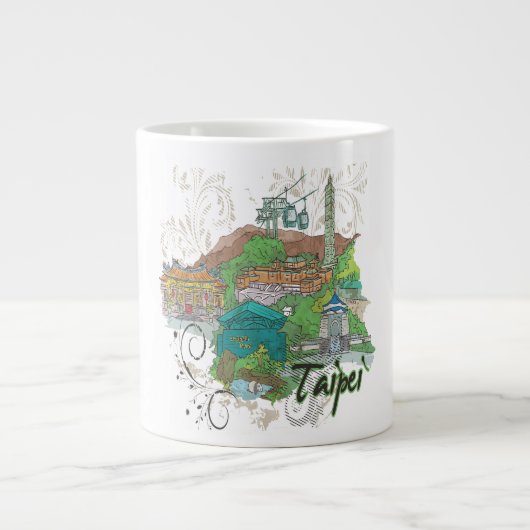 Taipeh Jumbo-Tasse (Vorderseite)