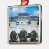 Taipeh Silbernes Ornament (Links)