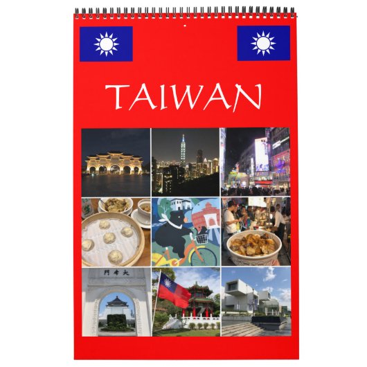 Taipeh Taiwan Kalender (Titelbild)