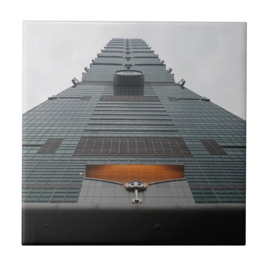 Taipei101 Small (4,25" x 4,25") Keramik Foto Tile Fliese (Vorderseite)