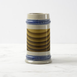 Taipei 101 Damper Gray/Blue 22 oz Stein Bierglas