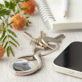 Taipei 101 Herzkette Schlüsselanhänger (Seite)