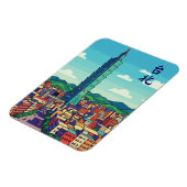 Taipei 101 magnet (Linke Seite)