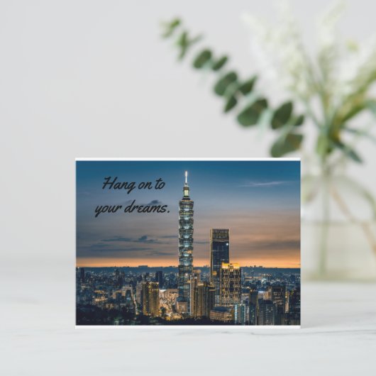 Taipei 101 postkarte (Stehend Vorderseite)