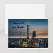 Taipei 101 postkarte (Vorne/Hinten)