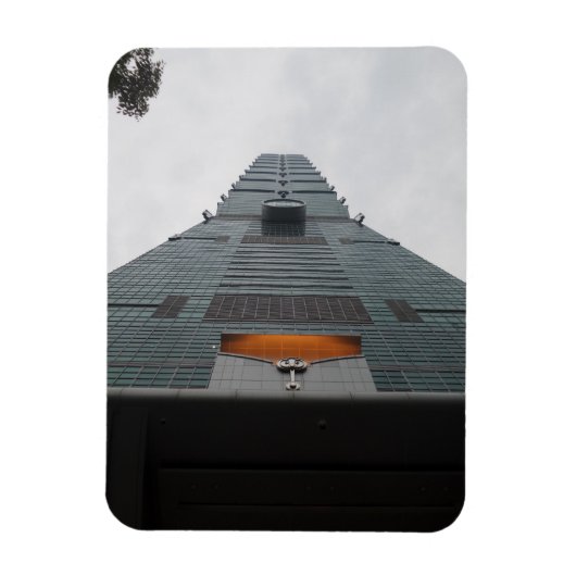 Taipei 101 Taiwan 3"x4" Magnet (Vertikal)