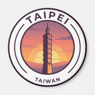 Taipei 101 Taiwan Magnet