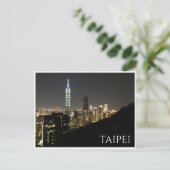 Taipei 101 taiwan postkarte (Stehend Vorderseite)