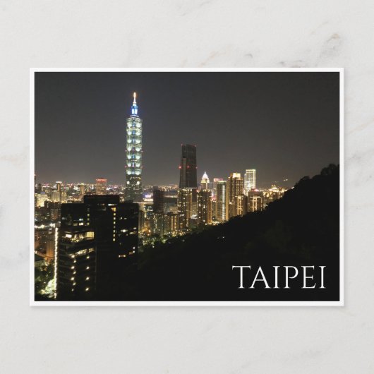 Taipei 101 taiwan postkarte (Vorderseite)