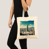Taipei 101 Taiwan Tragetasche (Vorderseite (Produkt))