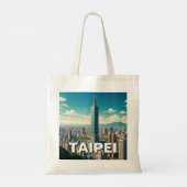 Taipei 101 Taiwan Tragetasche (Rückseite)