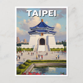 Taipei CKS Gedenkstätte Taiwan Postkarte