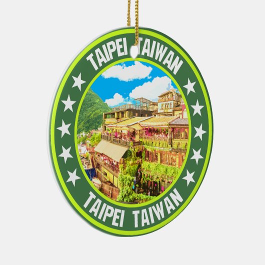 Taipei Keramik Ornament (Rechts)