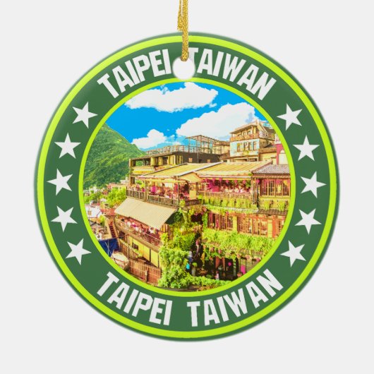 Taipei Keramik Ornament (Hinten)