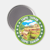 Taipei Magnet (Vorderseite/Rückseite)