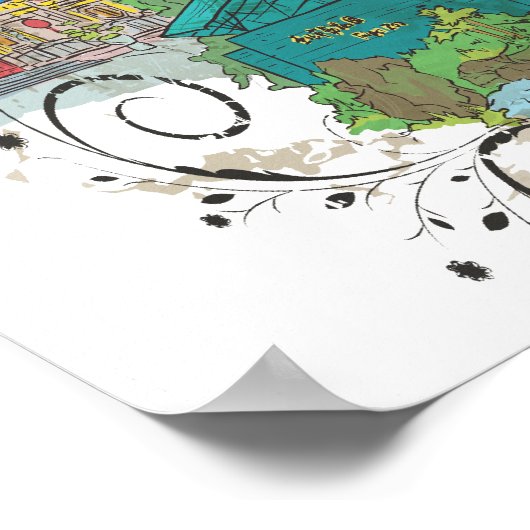 Taipei Poster (Ecke)