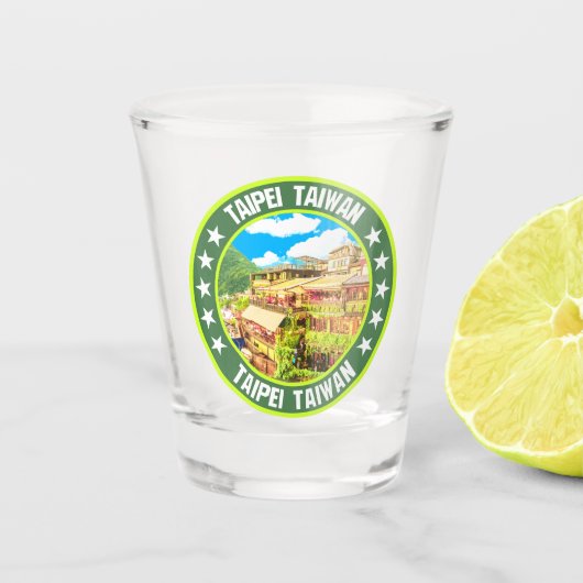 Taipei Schnapsglas (Vorderseite)