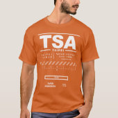 Taipei Songshan Airport TSA T - Shirt (Vorderseite)