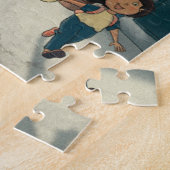 Taipei Sunlight Street Puzzle Jigsaw (Seite)