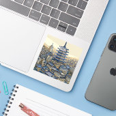 Taipei Taiwan 3 Inch Vinyl Sticker (Laptop mit iPhone)