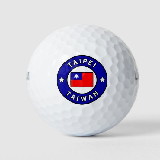 Taipei Taiwan Golfball (Vorderseite)
