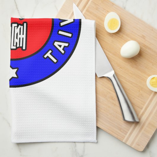 Taipei Taiwan Handtuch (Viertel Falte)