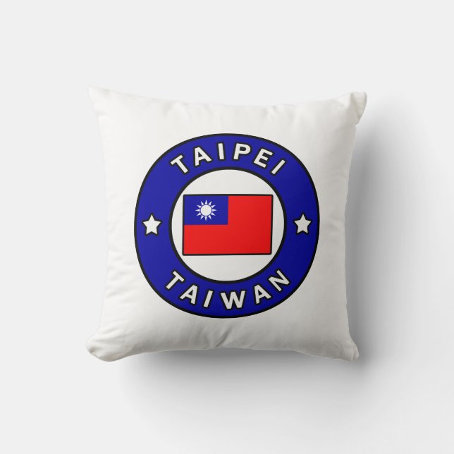 Taipei Taiwan Kissen (Vorderseite)