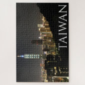 Taipei taiwan Nächte Puzzle (Vertikal)