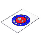 Taipei Taiwan Notizblock (Linke Seite)