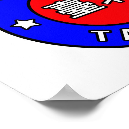 Taipei Taiwan Poster (Ecke)