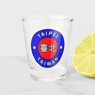 Taipei Taiwan Schnapsglas