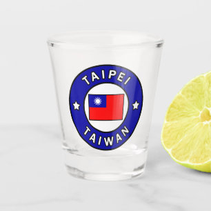 Taipei Taiwan Schnapsglas