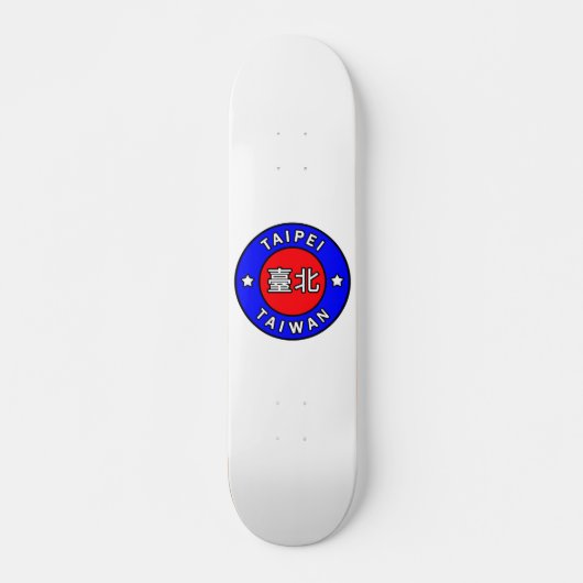 Taipei Taiwan Skateboard (Vorne)