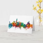 Taipei Taiwan Skyline Karte (Gelbe Blume)