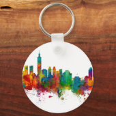 Taipei Taiwan Skyline Schlüsselanhänger (Vorderseite)