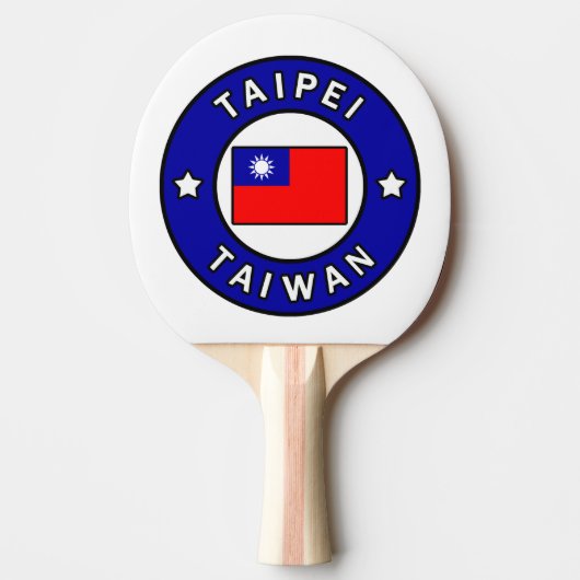 Taipei Taiwan Tischtennis Schläger (Vorderseite)