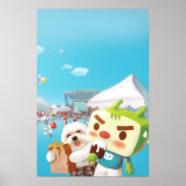 Taipei Ximen Red House: Iron T. & Smile Pup Poster (Vorne)