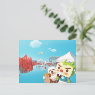 Taipei Ximen Red House: Iron T. & Smile Pup wird z Ankündigungspostkarte