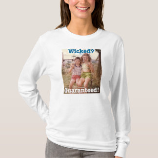 Taisia u. Thara langes Hülsen-T-Shirt T-Shirt