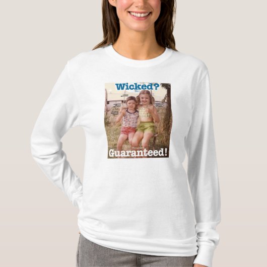 Taisia u. Thara langes Hülsen-T-Shirt T-Shirt (Vorderseite)