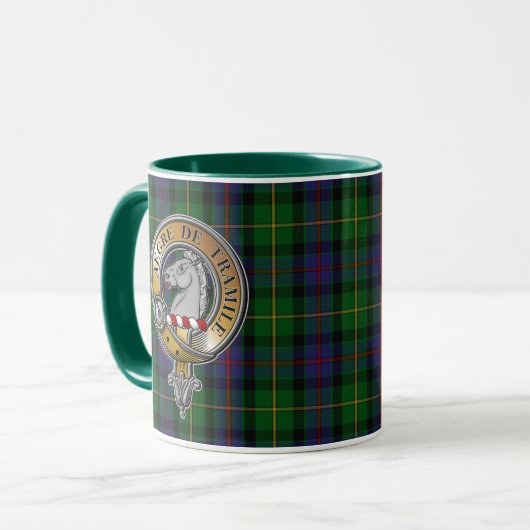Tait Tartan & Abzeichen Tasse (Vorderseite Links)