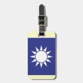 Taiwan3 Gepäckanhänger (Vorderseite vertikal)