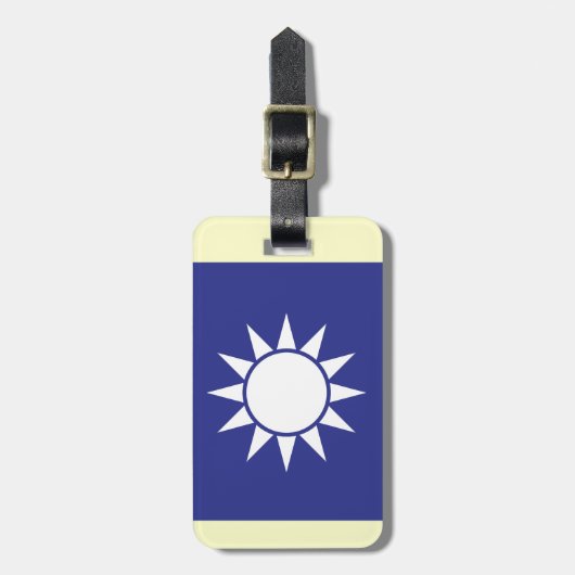 Taiwan3 Gepäckanhänger (Vorderseite vertikal)