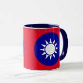 Taiwan Air Force Roundel Tasse (VorderseiteRechts)