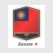 Taiwan Aufkleber (Blatt)