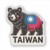 Taiwan Aufkleber (Vorderseite)