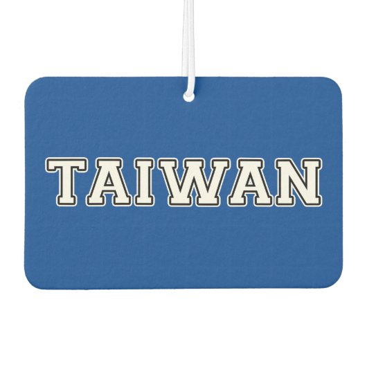 Taiwan Autolufterfrischer (Vorderseite)