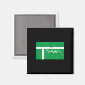 Taiwan Badminton 2020 In Grenzen Magnet (Vorderseite/Rückseite)