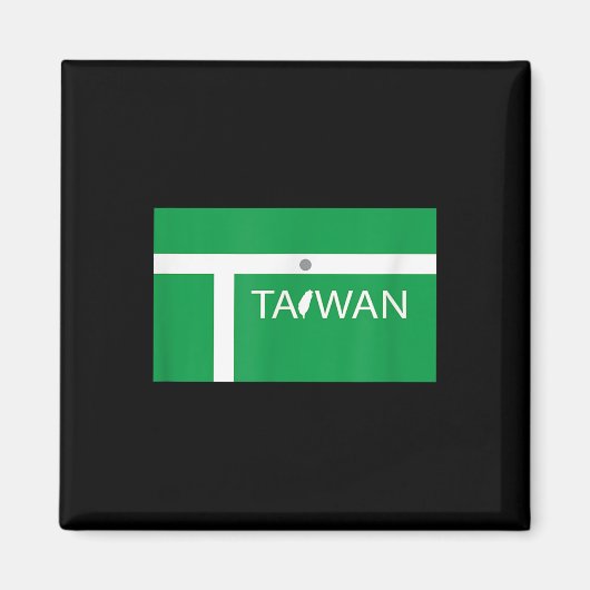 Taiwan Badminton 2020 In Grenzen Magnet (Vorne)